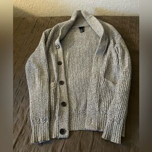 H&M light grey cardigan